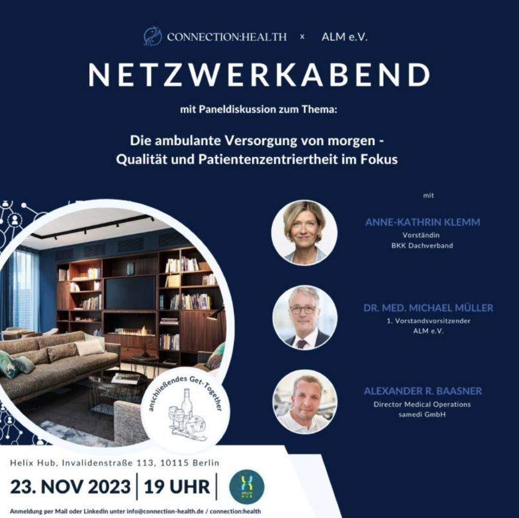 Die ambulante Versorgung von morgen – Qualität und Patientenzentriertheit im Fokus